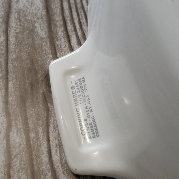 Corning ware vintage wildflower print 1 1/2 qt caserole - Picture 4 of 5